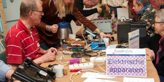 Repair Cafe elektr apparaten